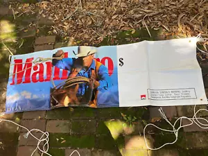 Striscione in vinile Marlboro 71"X24" INUTILIZZATO - Foto 1 di 3