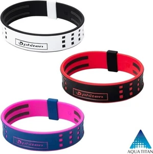Brazalete de desgaste Phiten RAKUWA DUOII Golf Hideki Matsuyama 3 colores 16 cm/18 cm FedEx - Imagen 1 de 4