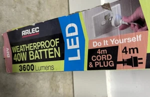 Arlec 40w 3600 Lumens LED Weatherproof Batten Light - Picture 1 of 2