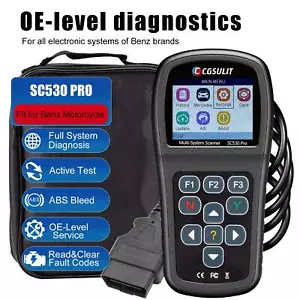 CGSULIT SC530 Pro Full System Diagnosis scanner For BMW, Benz, Fiat, Chrysler - Picture 1 of 11