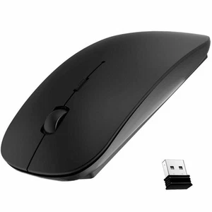 Wireless Optical Mouse for Mac & PC - 2.4GHz USB Receiver - Sleek Design - Bild 1 von 1