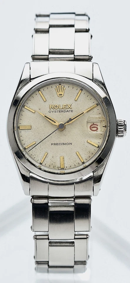Rolex Oysterdate Precision ‘1957’ Ref 6466, 30mm Gents Vintage Watch, Serviced - Image 1 of 4