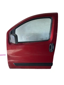 PEUGEOT BIPPER, FIAT DOBLO, CITROEN NEMO PASSENGER DOOR N/S ROSSO ESUBERANTE RED - Picture 1 of 11