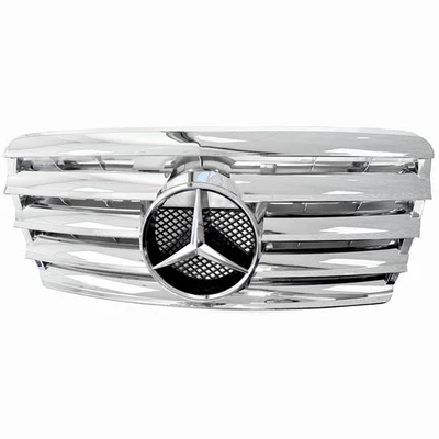 Fits 1990~1995 Mercedes Benz W124 E Class Plastic Grille Silver - Изображение 1 из 4