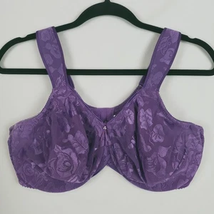 Sujetador Wacoal Awareness 42DD con aros sin forro correas acolchadas púrpura 85567 - Imagen 1 de 11