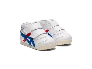 Onitsuka Tiger MÉXICO MEDIO CORREDOR NIÑOS BLANCO/AZUL DIRECTO Tenis Japón Nuevas - Imagen 1 de 9