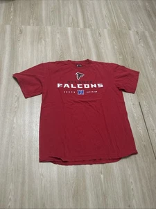 NFL Team Apparel Atlanta Falcons South Division Red T-Shirt Men’s Size L - Picture 1 of 3
