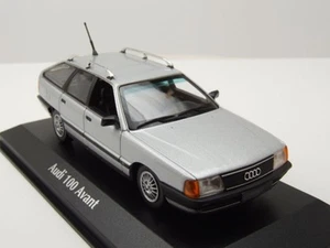 AUDI 100 AVANT Silver 1990 1/43 MINICHAMPS 940015210 - Picture 1 of 5