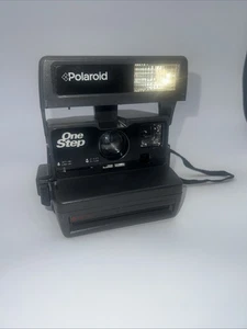 Vintage Polaroid One Step 600 Film Camera With Strap - Picture 1 of 4