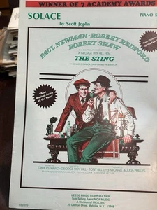 A SCOTT JOPLIN Movie sheet music SOLACE from THE STING - Bild 1 von 2