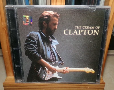 ERIC CLAPTON THE CREAM OF CLAPTON INDIA CD LAYLA I SHOT THE SHERIFF WONDERFUL - Image 1 of 4