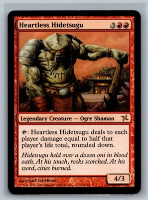 Magic The Gathering Betrayers of Kamigawa Heartless Hidetsugu #107/165 MTG TCG - Image 1 of 2