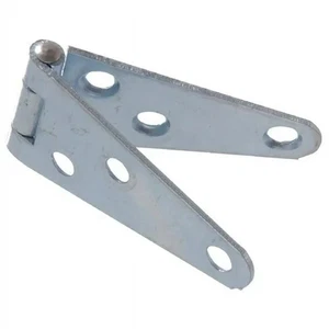 Hillman Light Strap Hinges 851665 5" Zinc 2PC Door/Chest/Cabinet Hardware - Picture 1 of 3