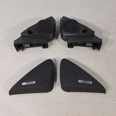 99-04 Mustang Mach 460 Audio Door Speakers Tweeters Aa7412 - Image 1 of 4