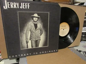 JERRY JEFF WALKER: CONTRARY TO ORDINARY; 1978 MCA 3041 MINT- PROMO LP; NOT ON CD - Imagen 1 de 3