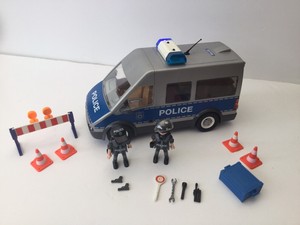 furgon policia playmobil 9236