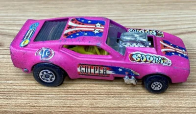 Vintage Matchbox Speed Kings K-38 Gus's Gulper Car - 1972 Mustang Fastback Ford - Image 1 of 4