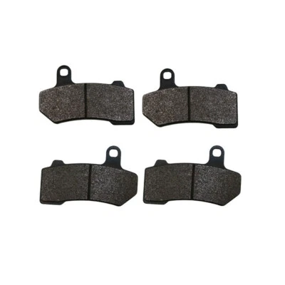 2 Kit plaquettes frein Av Ga et Av Dr Pour Harley davidson Road Glide Custom 158