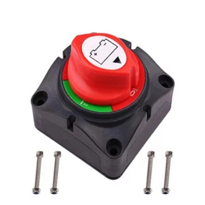 12V Battery Disconnect Rotary Switch Cut On/Off Set for Car SUV RV Marine Boat - Picture 1 of 14