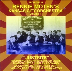 BENNIE MOTEN'S KANSAS CITY ORCH', JUSTRITE VOL. 1, 25 TRACK CD FROM 1999, (MINT) - Picture 1 of 1