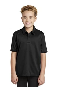3 Pack Of Port Authority Y540 Youth Poly Silk Touch Performance Polo Shirt - Picture 1 of 13