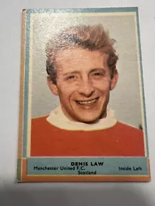 A&BC Fußball Karten rot/weißer Rücken 1964 - DENIS LAW - Manchester United #42 - Bild 1 von 2