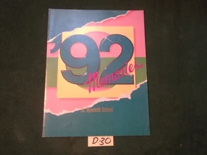 Anuario "Memories" de la escuela St Jacinth 1992 Bay City Mi ~ #D-30 - Imagen 1 de 8