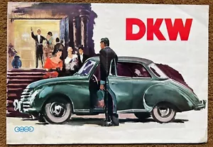 D W K car estate Brochure AUTO UNION Manual Part S Handbook - Picture 1 of 6