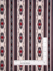 Tucson Southwest Stripe Western Fabric Cotton #621 Elizabeths Studio By Yard - Picture 1 of 2