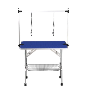 46" Grooming Table Pet Dog Cat Adjustable Arm Clamps Large Heavy Duty Animal - Picture 1 of 22