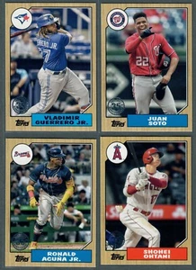 2022 Topps Series 1 1987 Topps 35th Anniversary ~ You Pick ~ Complete Your Set - Picture 1 of 54