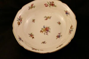 TIRSCHENREUTH Germany Colwyn Rim Soup Bowl w/Gold rim - Picture 1 of 3