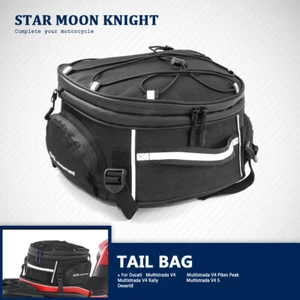 Portaequipajes 18 litros accesorios motocicletas Ducati bolsas traseras - Imagen 1 de 7