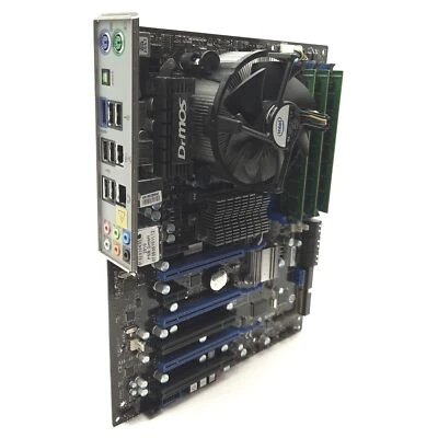 MSI X58 Pro-E Motherboard & CPU i7-920 2.67GHz 6GB RAM 3x PCIe x16 2x PCI IDE - Image 1 of 4