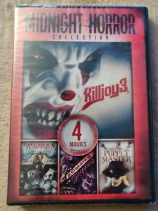 Midnight Horror Collection V.2 Killjoy 3/Puppet Master/Zombies/Worry Dolls DVD - Picture 1 of 11