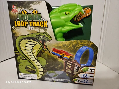 Cobra Launcher Loop Track Set Great for 1:64 diecast cars - Image 1 of 4