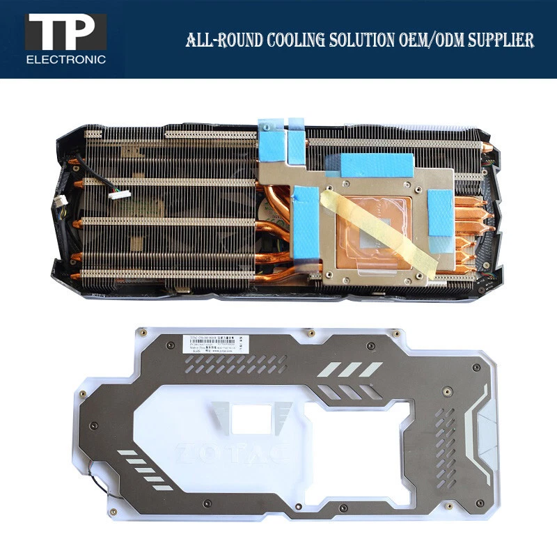 Graphics card Heatsink Fan for ZOTAC GeForce GTX 1070 1070Ti 1080 AMP Extreme - Image 1 of 3