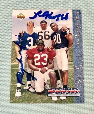 Rick Mirer Lincoln Kennedy 1993 Upper Deck Star Rookie CL Autograph AUTO RC TTM - Image 1 of 3