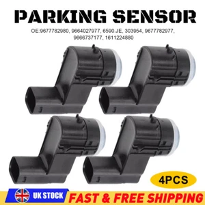 4x PDC Parking Reversing Sensor 9677782977 For Citroen DS3 3008 5008 2008-2016 - Picture 1 of 4