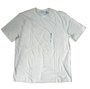 JOHN ASHFORD Essentials Natural Short Sleeve Cotton Tee T-shirt XXL-TALL, NEW - Picture 1 of 5