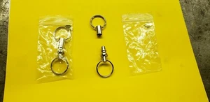 KEY CHAIN QUICK RELEASE,1" RINGS,3" LENGTH,Box of 250 Chains. - Picture 1 of 1