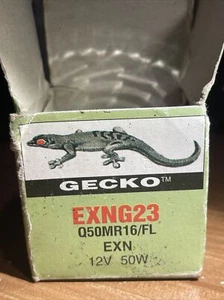 GECKO EXNG23 Q50MR16/FL LAMP 12v 50w Tungsten Halogen Video Lamp - Picture 1 of 5