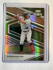 2020 Panini Elite Extra Edition Aaron Bracho RC Green Aspirations  #/499 #123