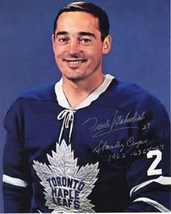 Frank Mahovlich Toronto Maple Leafs HOF'er Autographed 8x10 Photo - Picture 1 of 1