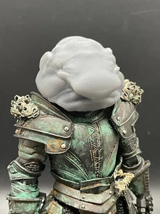 Mythic Legions Blob Fish Man Head Unpainted - Picture 1 of 7