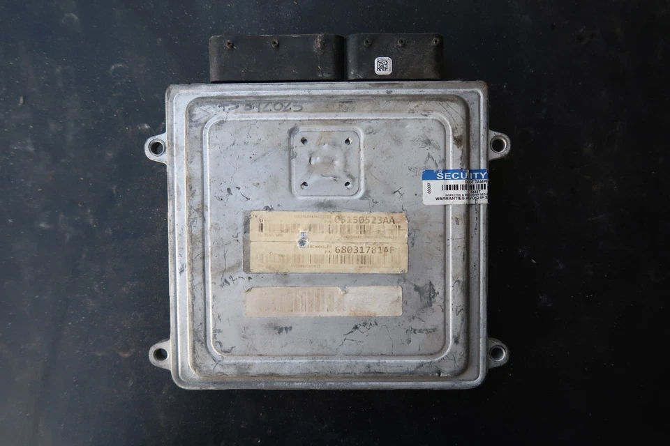 2009 JEEP COMPASS PATRIOT ECM ENGINE COMPUTER (A74) 68031781af - Image 1 of 1