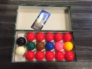 Aramith Premier 2″ Snooker Ball Set – 17 Balls For English/ British Pool Tables - Picture 1 of 1