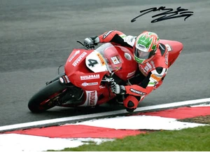 Motor Bike Rider BSB John Laverty Hand Signed Photo Autograph Rare 7x5" AD - Picture 1 of 1