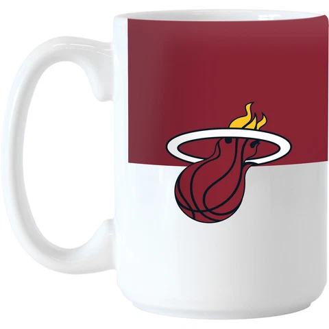 Miami Heat 15oz. Colorblock Mug Cover