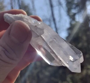 QUÍNTUPLE SOULMATE TIMELINK PORTAL ALTA VIBRACIÓN CUARZO CRISTAL PUNTO *16 - Imagen 1 de 12